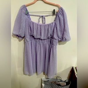 Lilac misguided dress